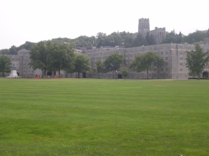 The parade ground at West Point.