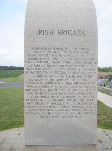 Wicklow Granite for the Iris Brigade monument at Antietam