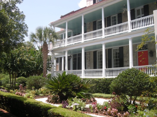 The houses of Charleston have a very distinctive style and the gardens are just  beautiful.   